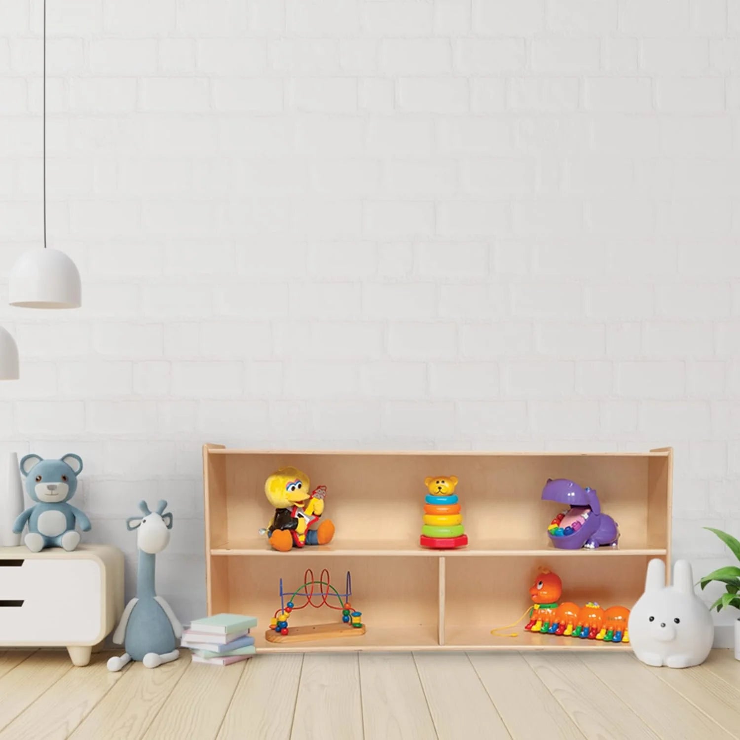 Kids Bookshelf & Toy Storage Organizer